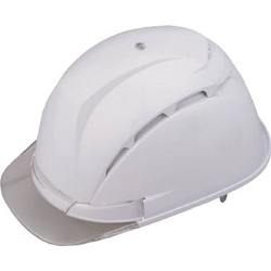 Helmets - with Ventilation Hole, White, Smoke Visor